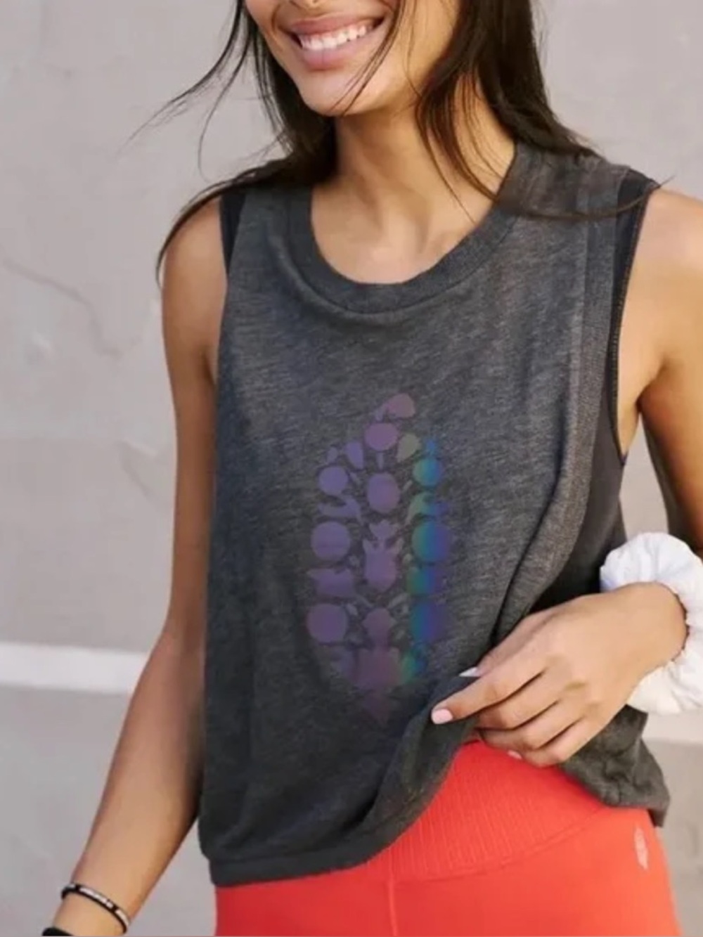 NWOT- FP Movement Logo Reflective Love Tank